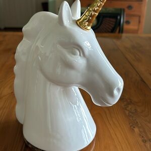 White Unicorn Coin Bank